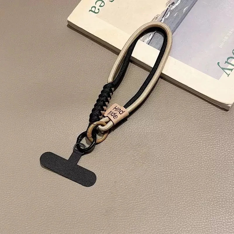 Mobile Phone Lanyard Luxury Braided Wrist Mobile Phone Lanyard Hand-held Pendant Anti-fall Multifunctional Wristband