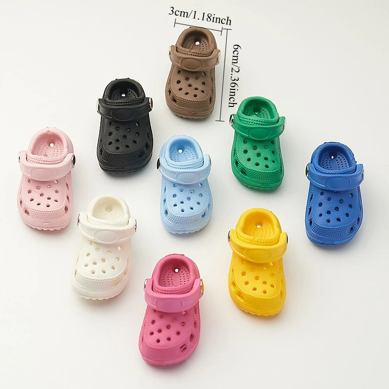 PVC Shoe Charms for Clog Sandals Slides Cute Clog Design Shoe Buckles DIY Funny Shoe Accessories Party Gifts for Women Men