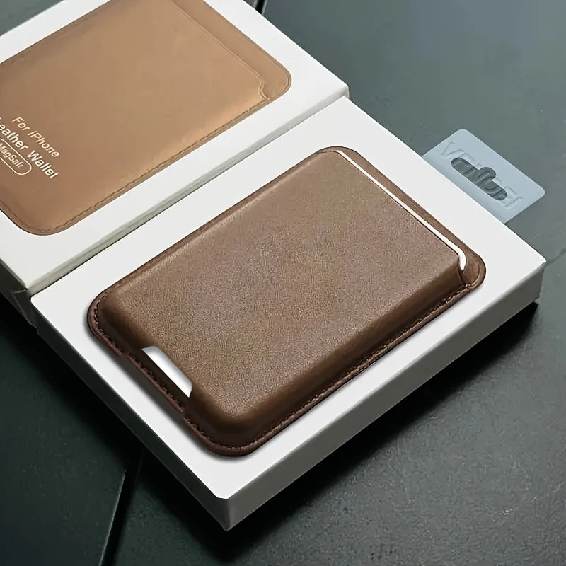 Magnetic Card Holder for Iphone 15 16 17 18 Pro Max Case Magnetic Card Slot Wallet Phone Case