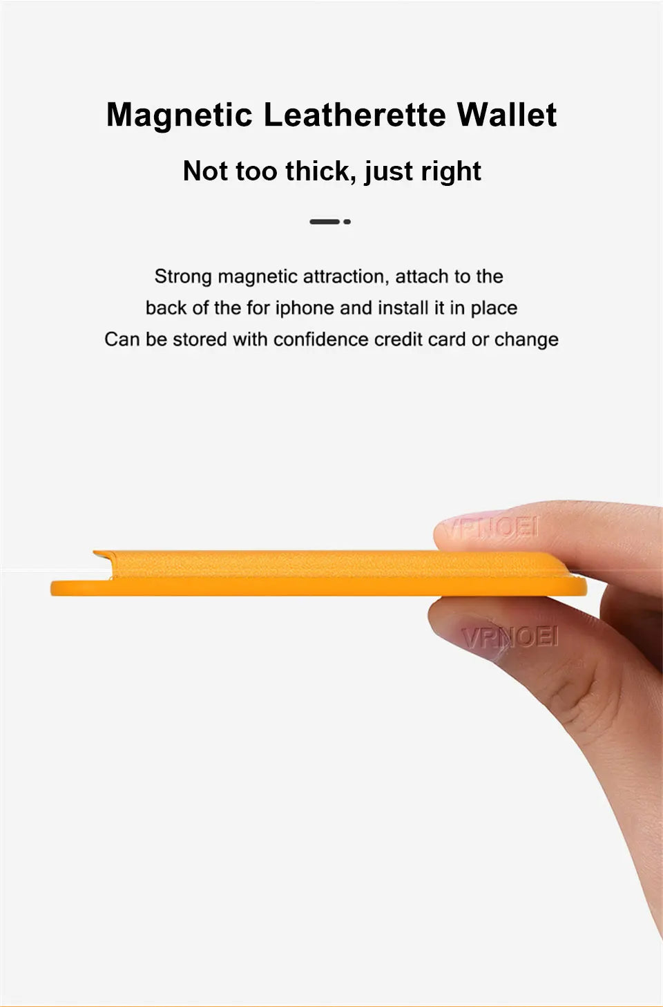 Magnetic Card Holder for Iphone 15 16 17 18 Pro Max Case Magnetic Card Slot Wallet Phone Case