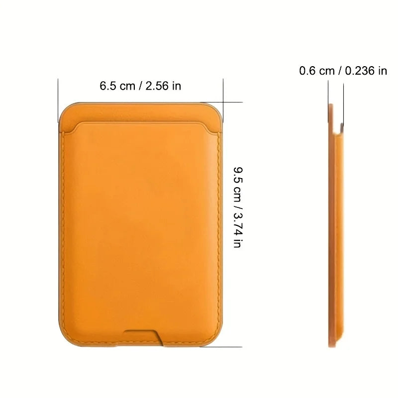 Magnetic Card Holder for Iphone 15 16 17 18 Pro Max Case Magnetic Card Slot Wallet Phone Case