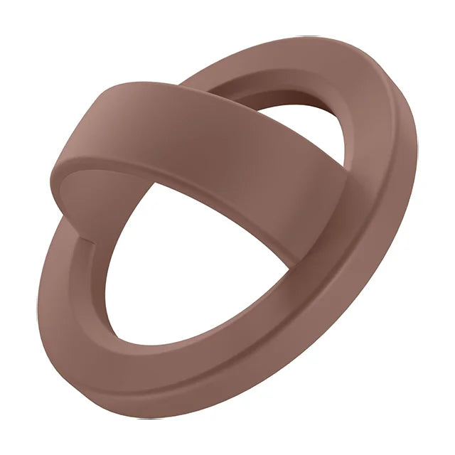 popsoGrip Universal Magnetic Phone Grip For MagSafe Removable Loop Grip with Silicone Soft Finger Strap Phone Ring Holder